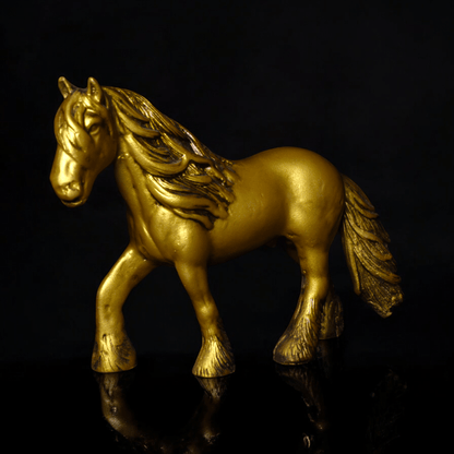 Horse  With Hair - Elegant Equestrian Decor.
