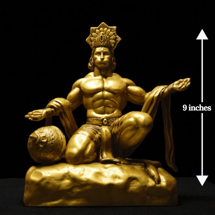 Feature view of Hanuman Ji Bhakti idol by Fabzie