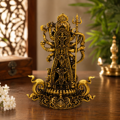 Ganesh Ji Nritya – Dance of Joy and Wisdom-Car dashboard - Fabzie - Home Decor Elegance