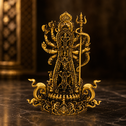 Ganesh Ji Nritya – Dance of Joy and Wisdom-Car dashboard - Fabzie - Home Decor Elegance