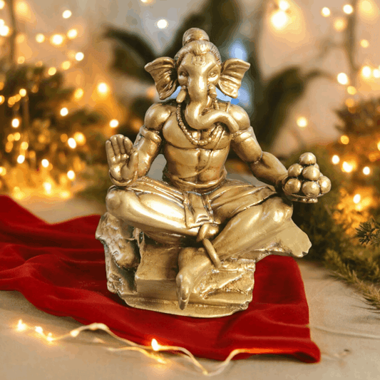 Ganesh Ji Murti Unique Design.
