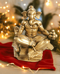 Ganesh Ji Murti Unique Design.
