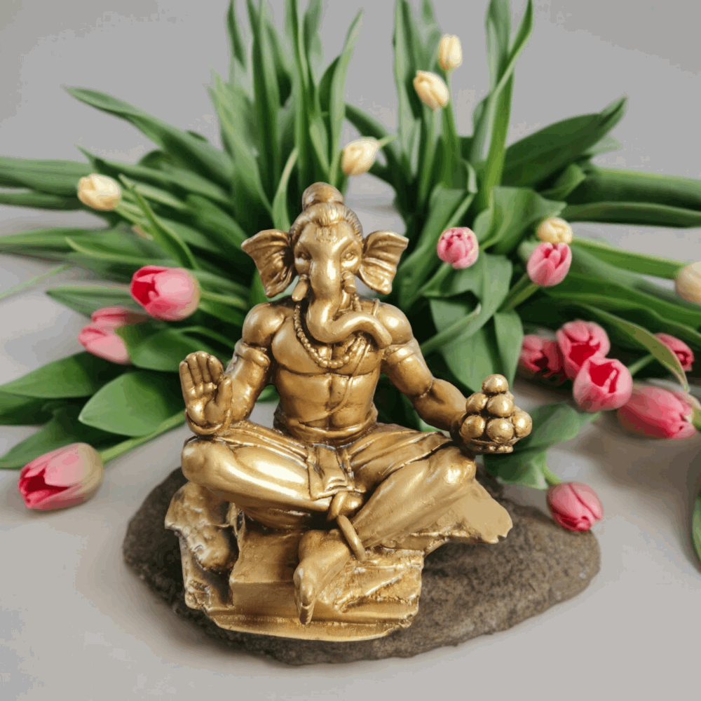 Ganesh Ji Murti Unique Design.
