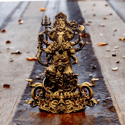 Ganesh Ji Nritya – Dance of Joy and Wisdom - Fabzie - Home Decor Elegance
