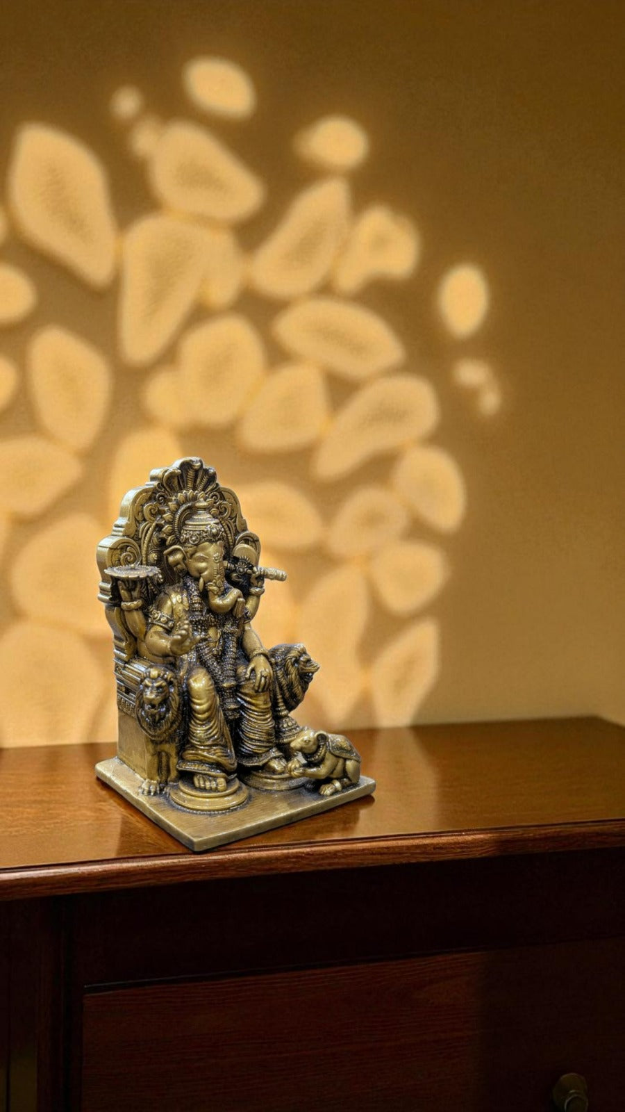 Ganesha Idol for Workspaces – Vighnaharta Blessing for Focus and Growth - Fabzie - Home Decor Elegance