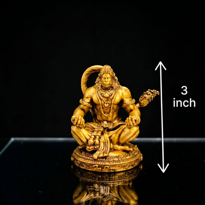 Meditative Hanuman Idol for Car Dashboard & Home – Divine Protection & Positive Energy Decor - Fabzie - Home Decor Elegance