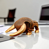 Bull Geometrical Sculpture – Symbol of Strength, Prosperity, and Ambition - Fabzie - Home Decor Elegance