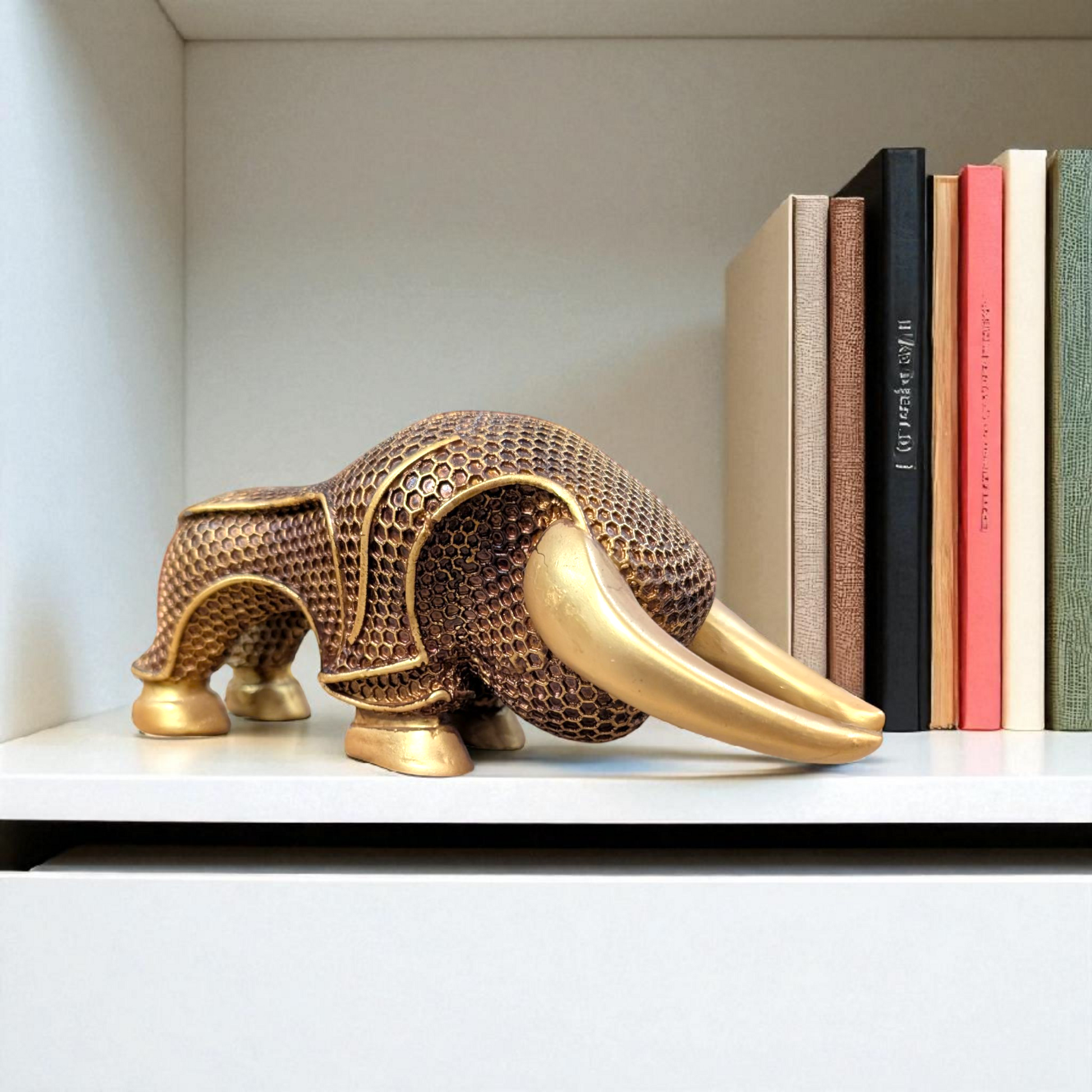 Bull Geometrical Sculpture – Symbol of Strength, Prosperity, and Ambition - Fabzie - Home Decor Elegance