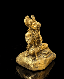 Hanuman ji Reading Ramayan - Car dashboard - Fabzie - Home Decor Elegance