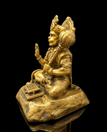 Hanuman ji Reading Ramayan - Car dashboard - Fabzie - Home Decor Elegance