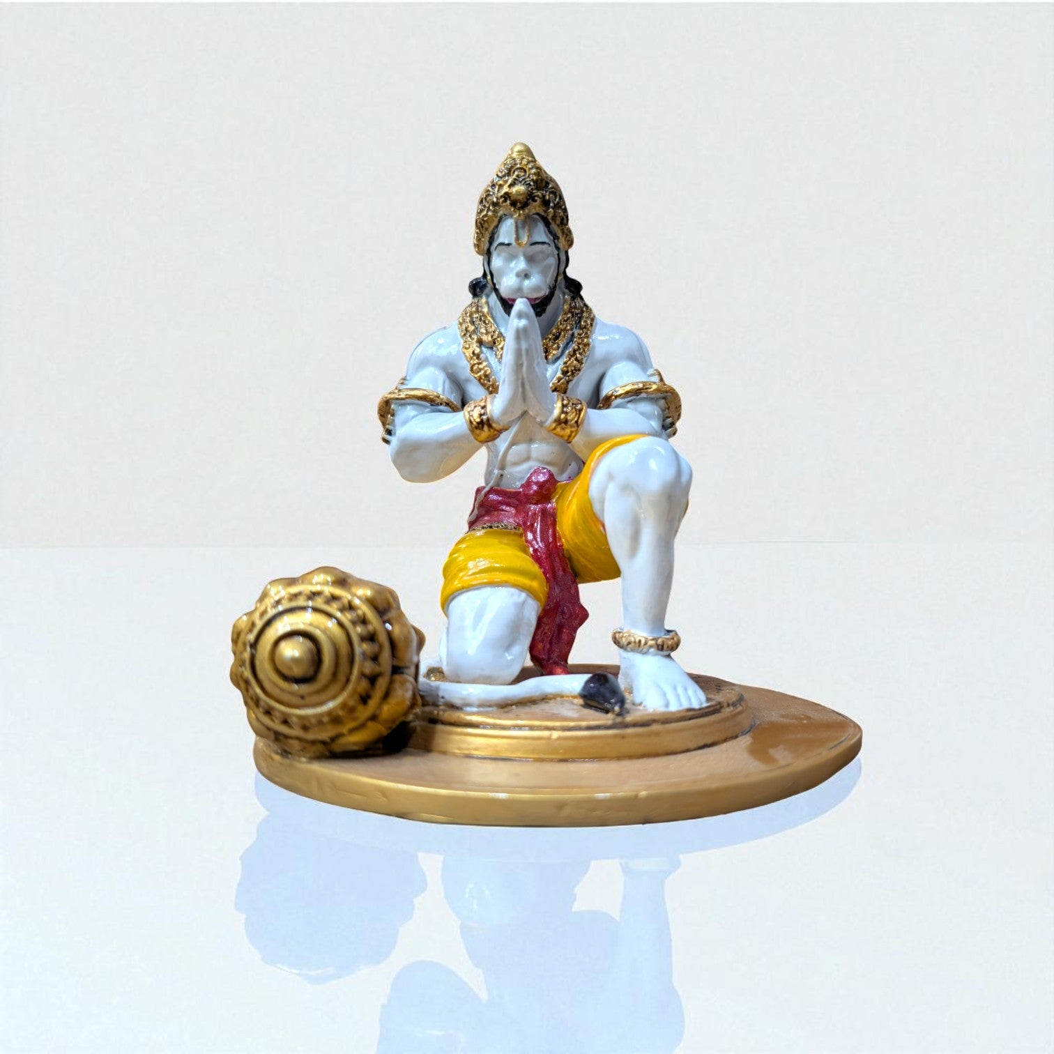 Ram Darbar Idol – Symbol of Dharma, Devotion & Unity (White colour) - Fabzie - Home Decor Elegance