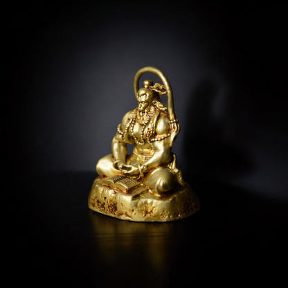 Meditating Hanuman ji Murti for car dashboard - Spiritual Hindu Décor - Fabzie - Home Decor Elegance