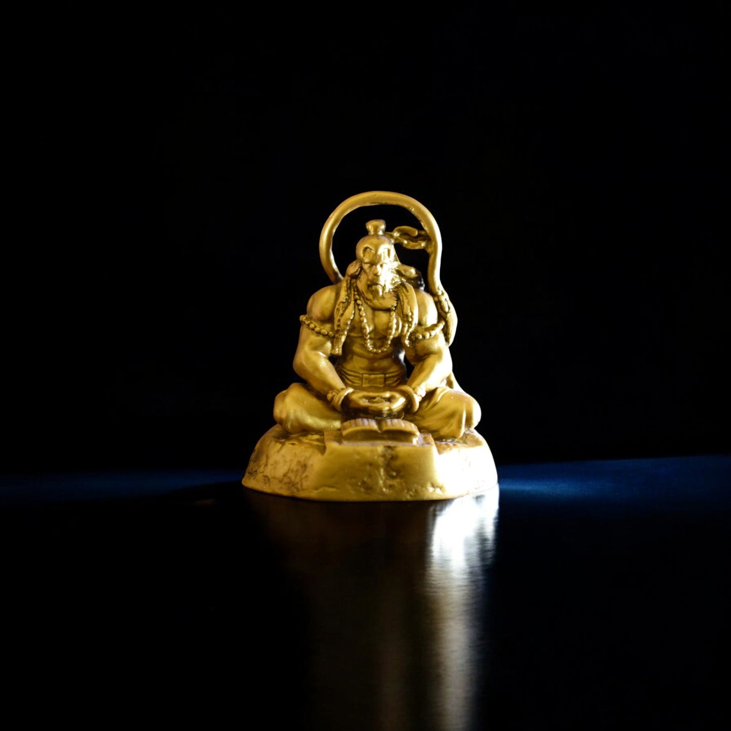 Meditating Hanuman ji Murti for car dashboard - Spiritual Hindu Décor - Fabzie - Home Decor Elegance