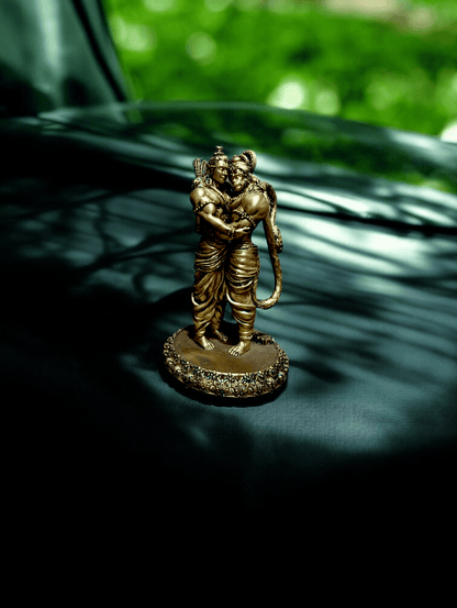 Shri Ram and Hanuman Ji Milan – Divine Union of Devotion (Exclusive and Premium Car dashboard) - Fabzie - Home Decor Elegance