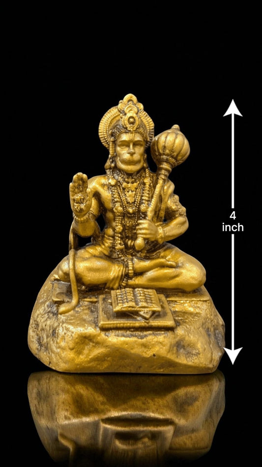 Hanuman Ji Reading Ramayan – Symbol of Devotion & Wisdom - Fabzie - Home Decor Elegance
