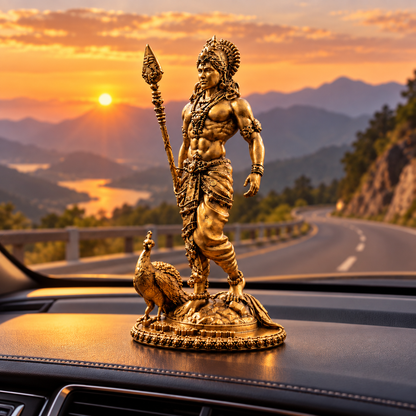 Kartikeya(Murugan/Subrahmanya) – Courage & Wisdom Embodied for Spiritual Interiors - Fabzie - Home Decor Elegance