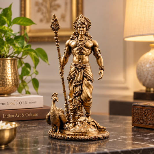 Kartikeya(Murugan/Subrahmanya) – Courage & Wisdom Embodied for Spiritual Interiors