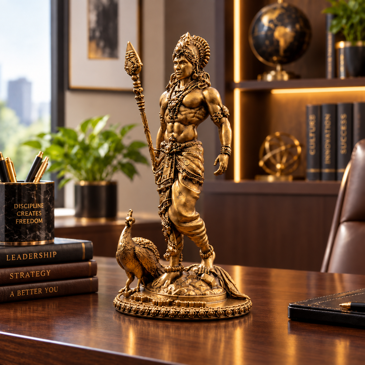Kartikeya(Murugan/Subrahmanya) – Courage & Wisdom Embodied for Spiritual Interiors - Fabzie - Home Decor Elegance