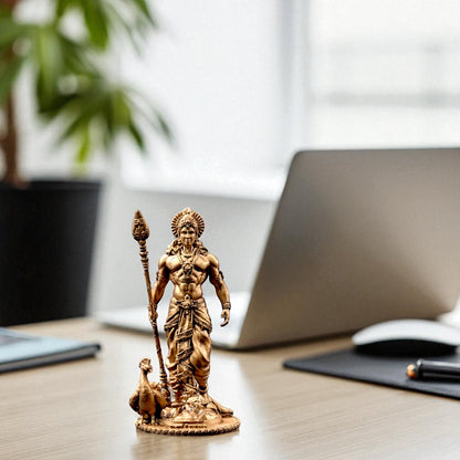 Lord Kartikeya Figurine – Courage & Wisdom Embodied for Spiritual Interiors - Fabzie - Home Decor Elegance