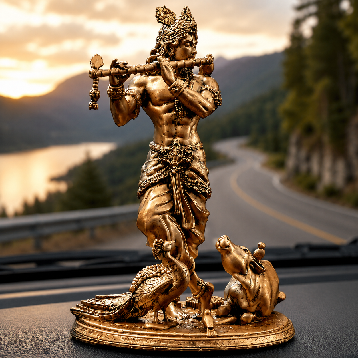 krishna ji car dashboard 
