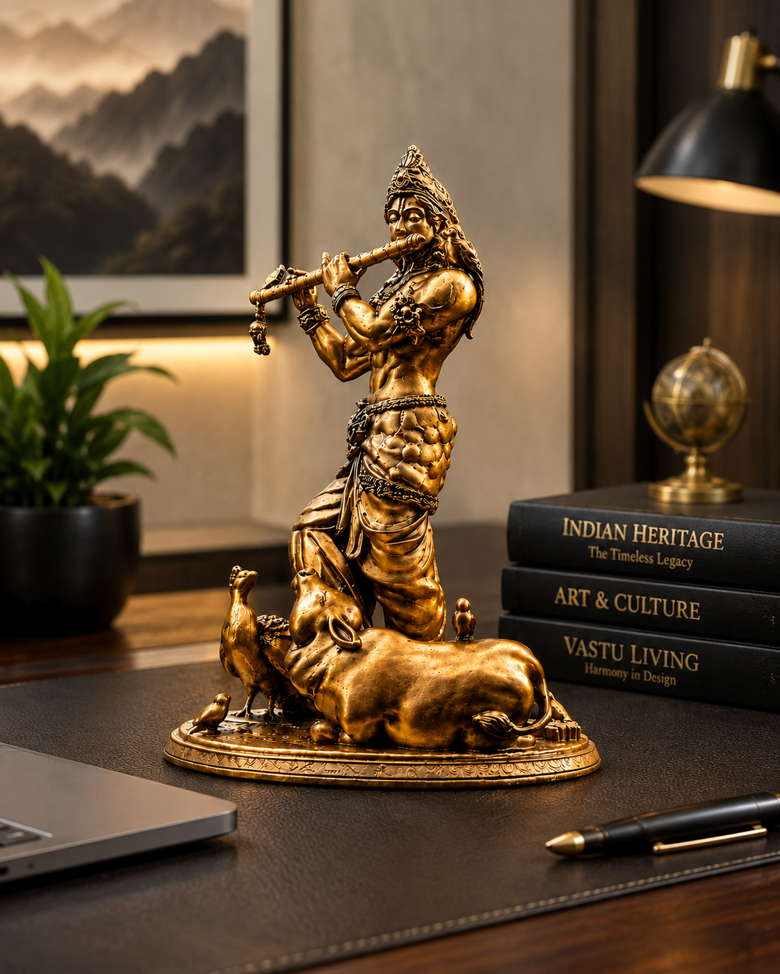 Krishna with flute - Car Dashboard - Fabzie - Home Decor Elegance