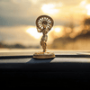 Krishna’s Divine Fury – When God Broke His Oath for His Devotee’s Vow - Car Dashboard - Fabzie - Home Decor Elegance