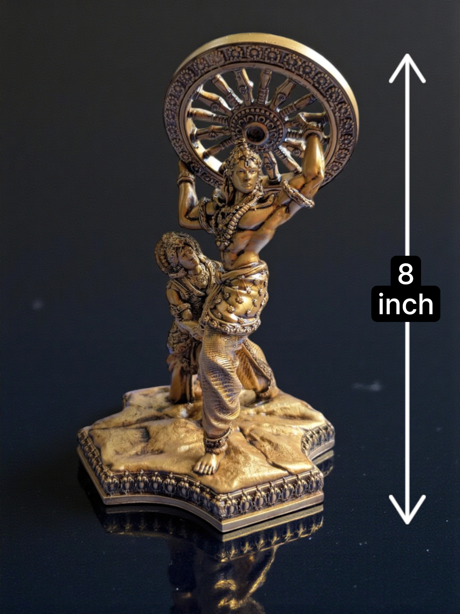 Krishna’s Divine Fury – When God Broke His Oath for His Devotee’s Vow for Home - Fabzie - Home Decor Elegance