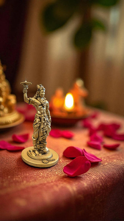 Krishna Ji with Sudarshan Chakra – Guardian of Dharma & Harmony - Fabzie - Home Decor Elegance
