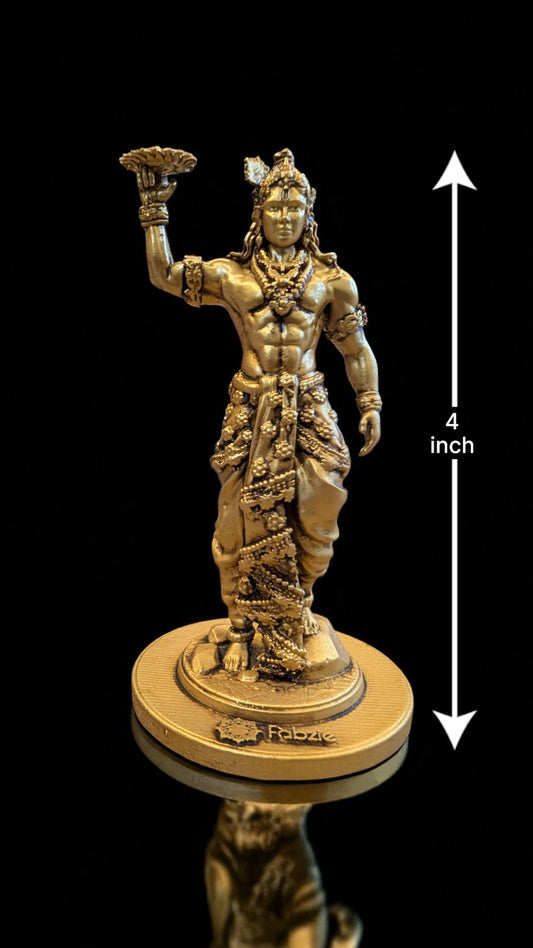 Krishna Ji with Sudarshan Chakra – Guardian of Dharma & Harmony - Fabzie - Home Decor Elegance