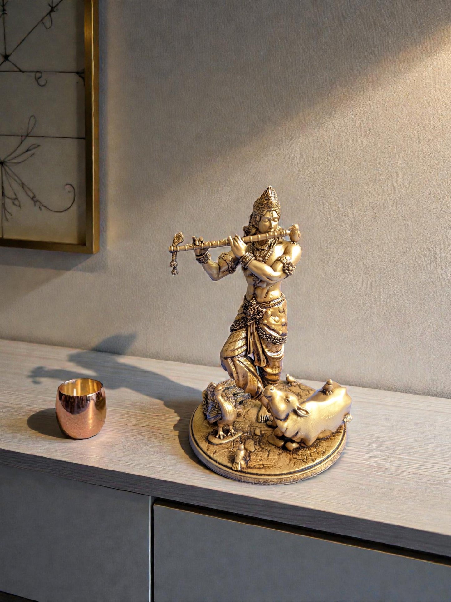 Krishna with the Flute — Calm in Control for Home - Fabzie - Home Decor Elegance