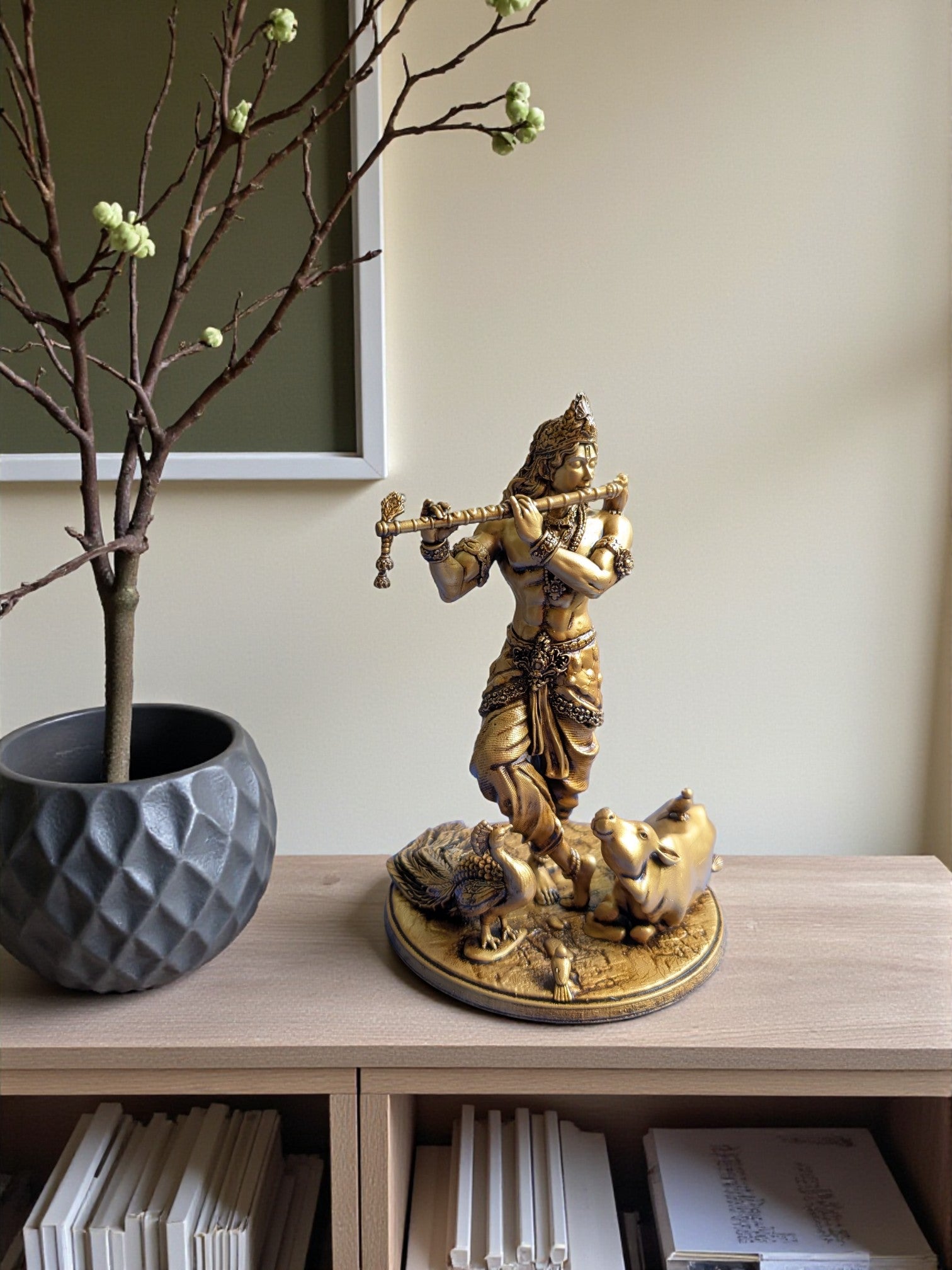 Krishna with the Flute — Calm in Control for Home - Fabzie - Home Decor Elegance