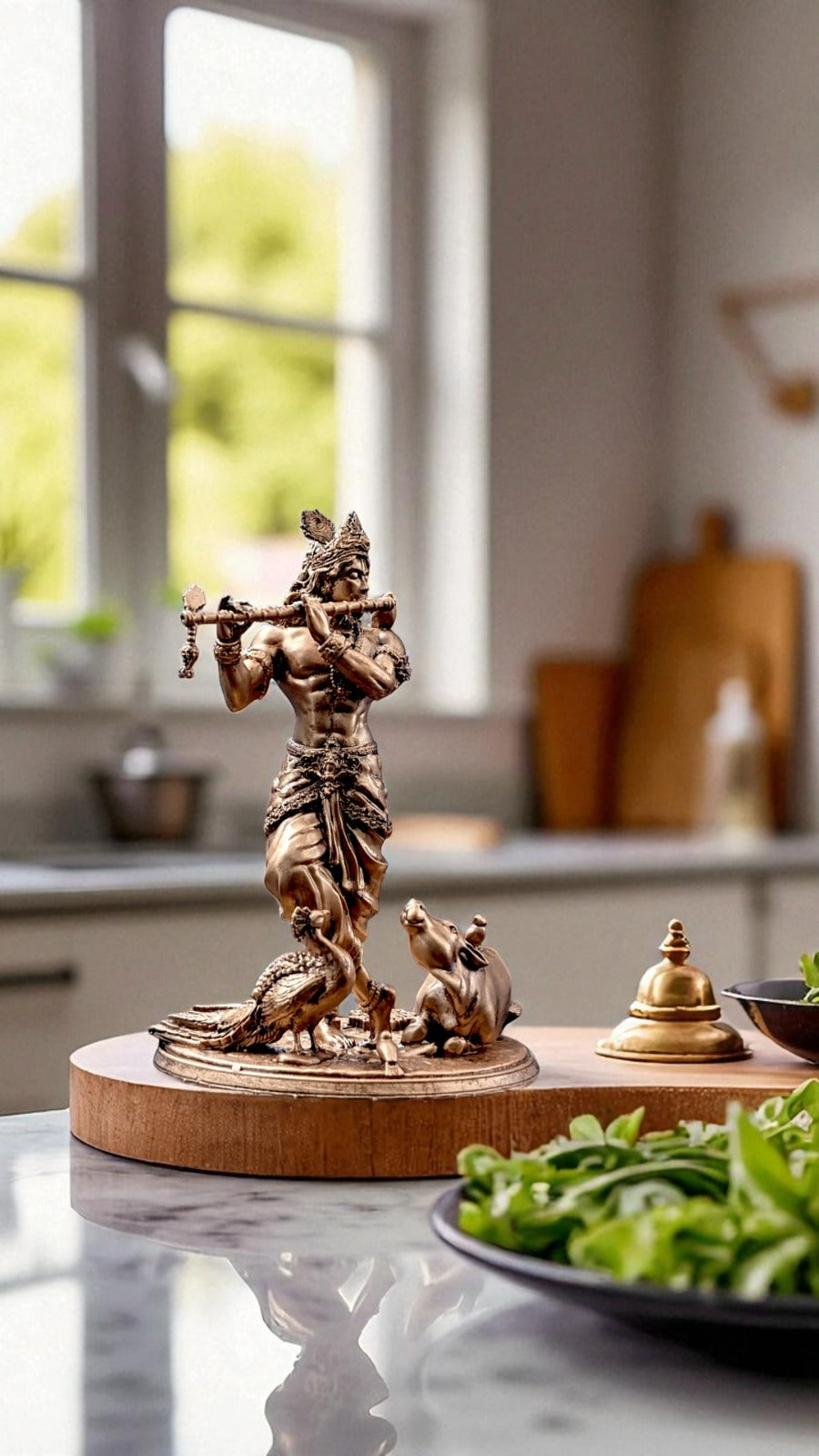Krishna with Flute – Melody of Love & Harmony - Fabzie - Home Decor Elegance
