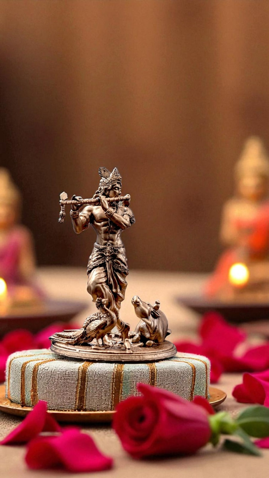 Krishna with Flute – Melody of Love & Harmony - Fabzie - Home Decor Elegance