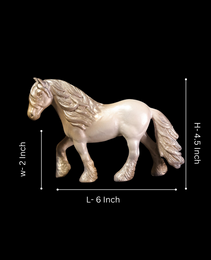 Horse  With Hair - Elegant Equestrian Decor