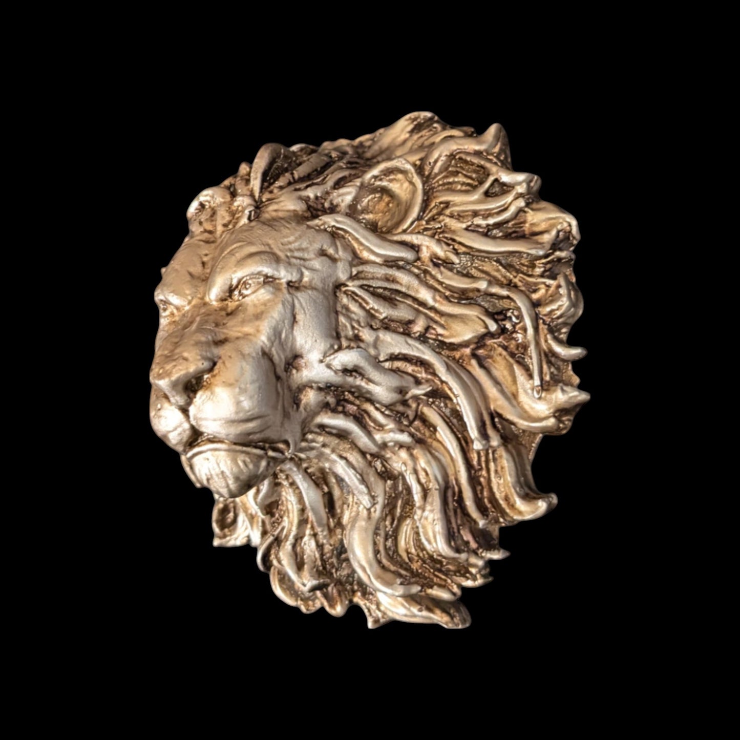 Majestic Lion Head Wall Decor for Office & Home.