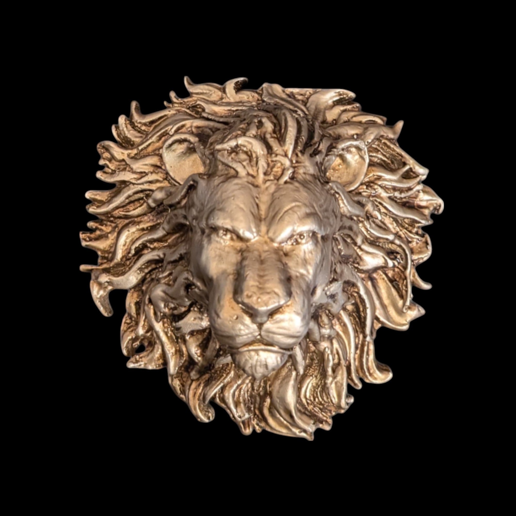 Majestic Lion Head Wall Decor for Office & Home