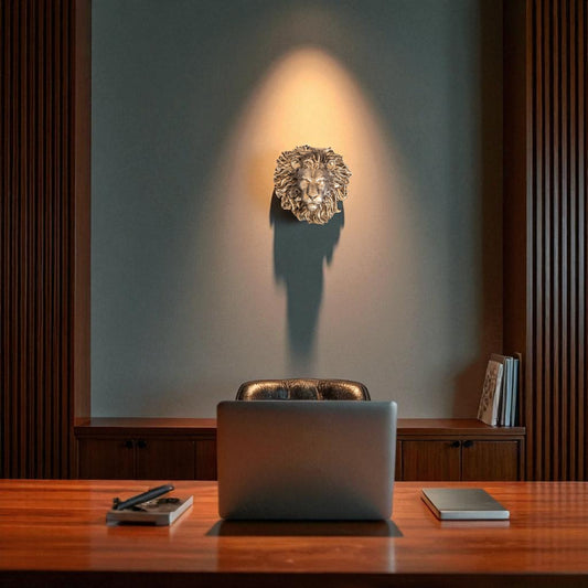 Majestic Lion Head Wall Decor for Office / Home Decor - Fabzie - Home Decor Elegance