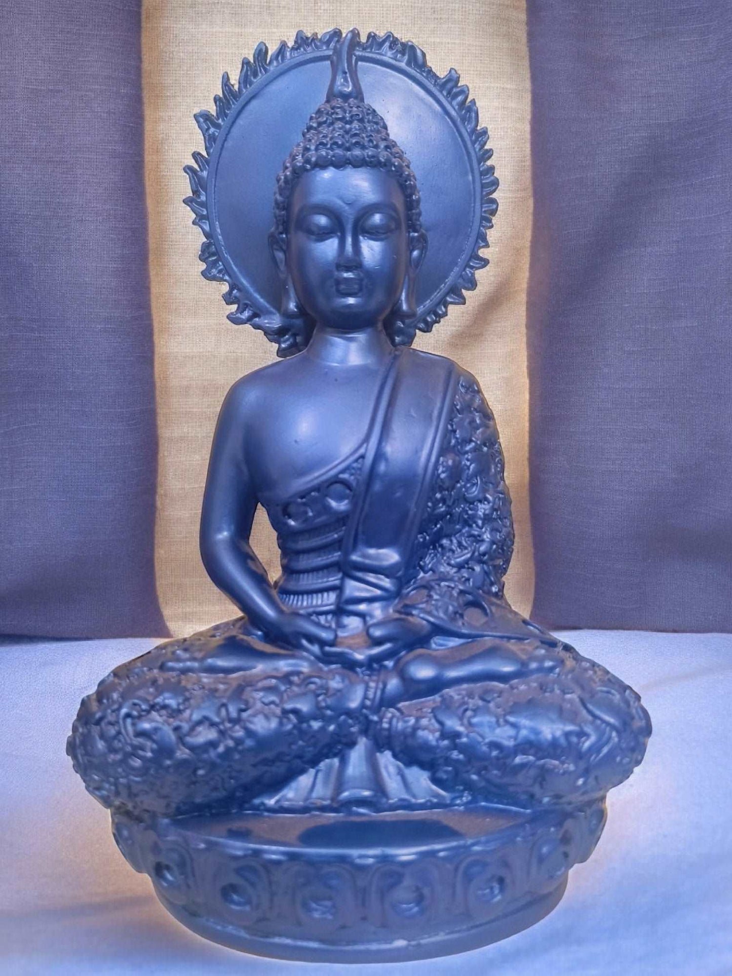 Meditative Buddha Statue with Crown Chakra: Beautiful Home Decor , Spa Decor - Fabzie - Home Decor Elegance