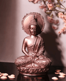 Meditative Buddha Statue with Crown Chakra: Beautiful Home Decor , Spa Decor - Fabzie - Home Decor Elegance