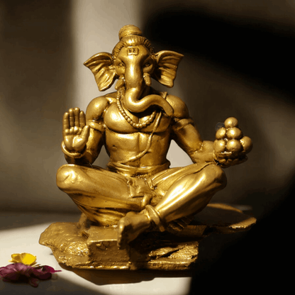 Ganesh Ji Murti Unique Design.