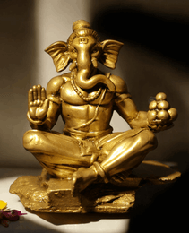 Ganesh Ji Murti Unique Design.
