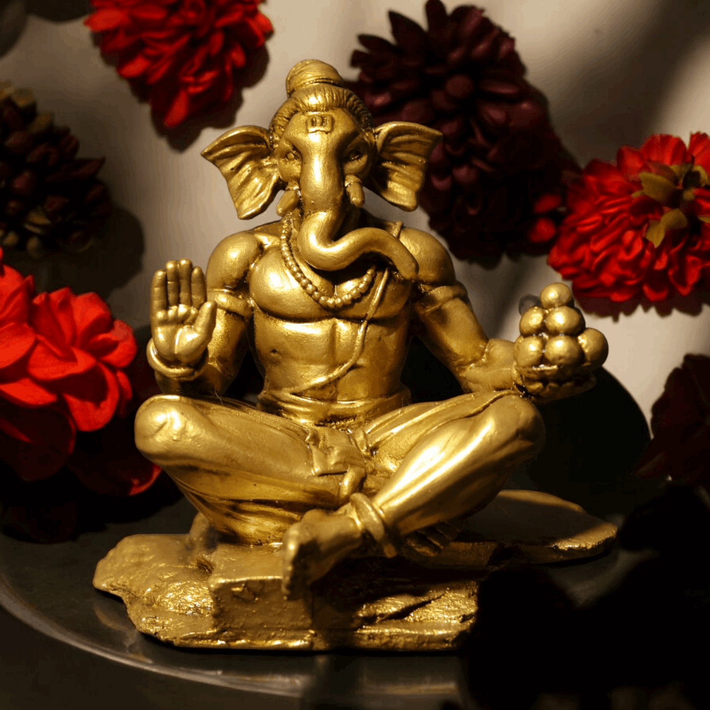 Ganesh Ji Murti Unique Design.