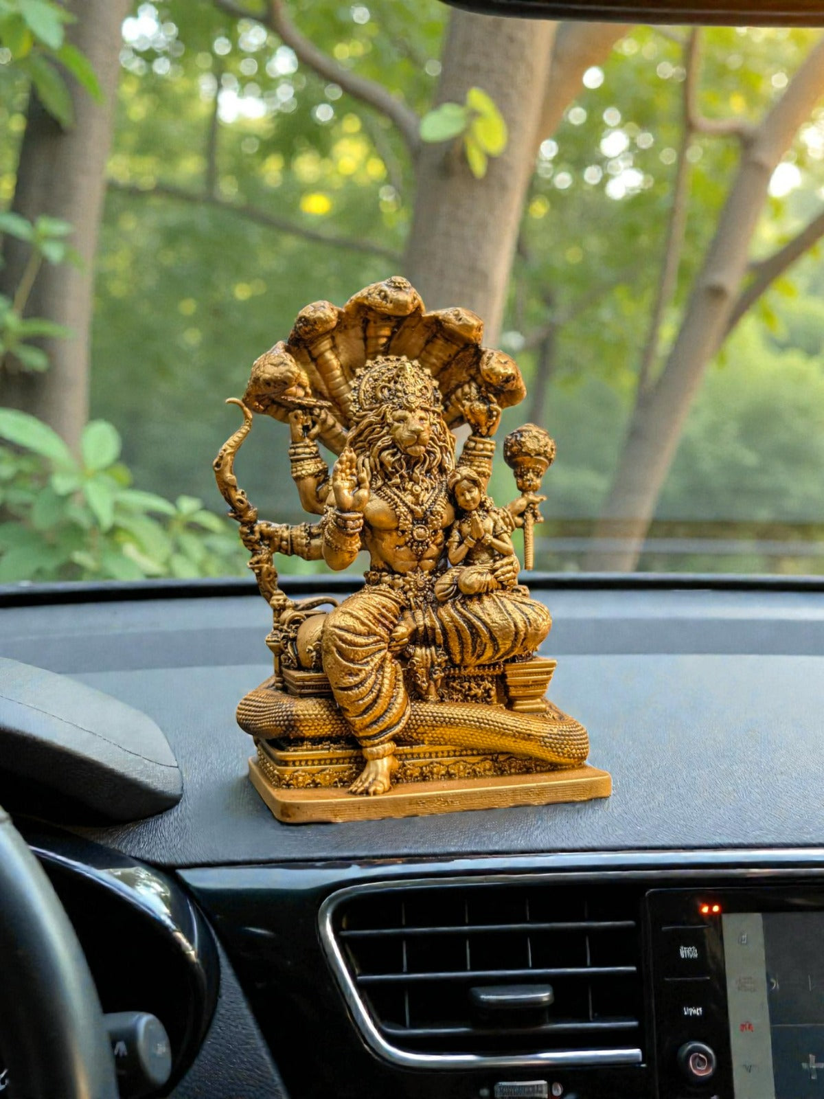Lord Narasimha with Prahlad Idol/Murti| Divine Protection for Car Dashboard