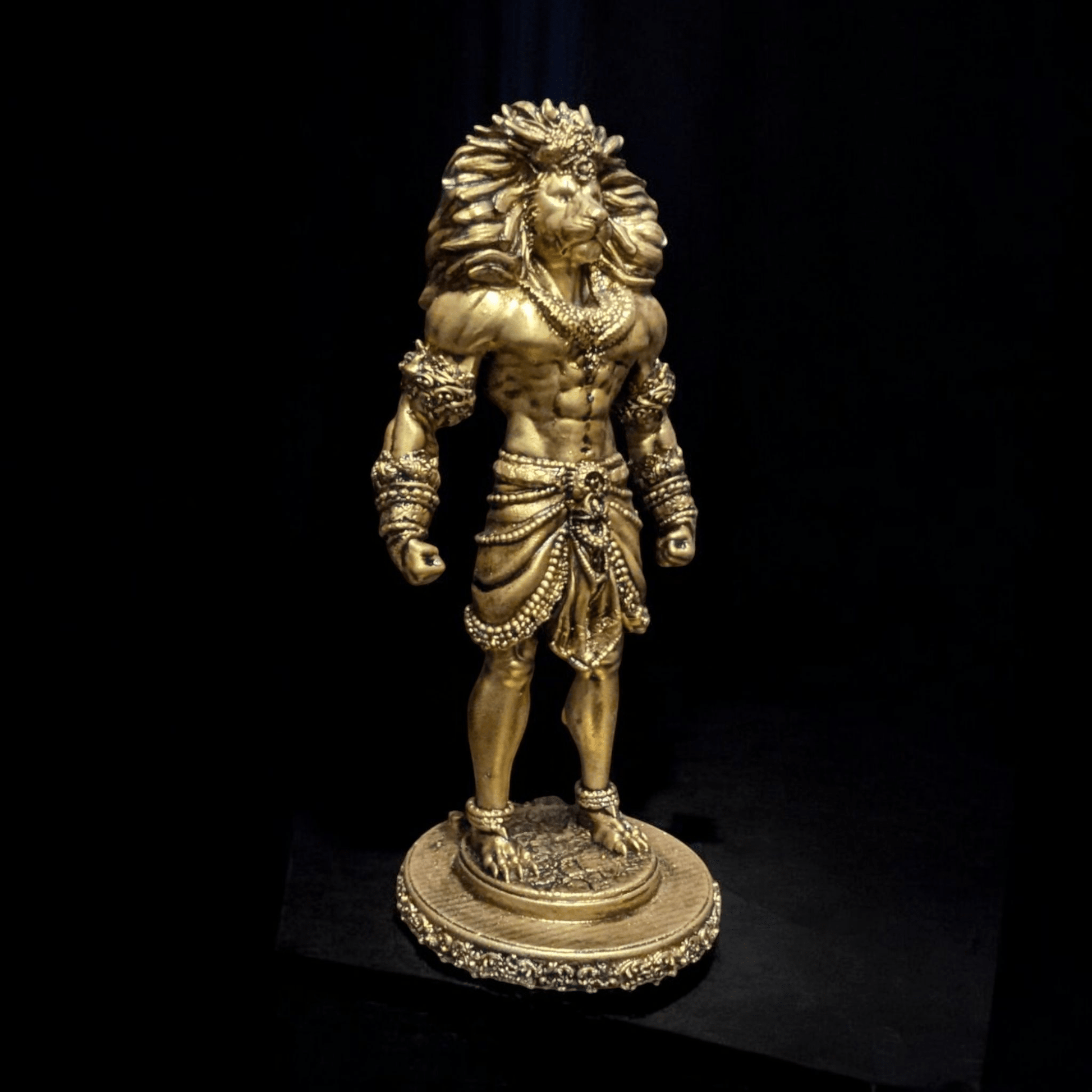 Narsingh Avatar – Power to Protect Every Journey (Premium Car dashboard) - Fabzie - Home Decor Elegance