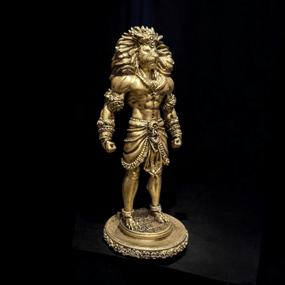 Narsingh Avatar – Power to Protect Every Journey (Premium Car dashboard) - Fabzie - Home Decor Elegance
