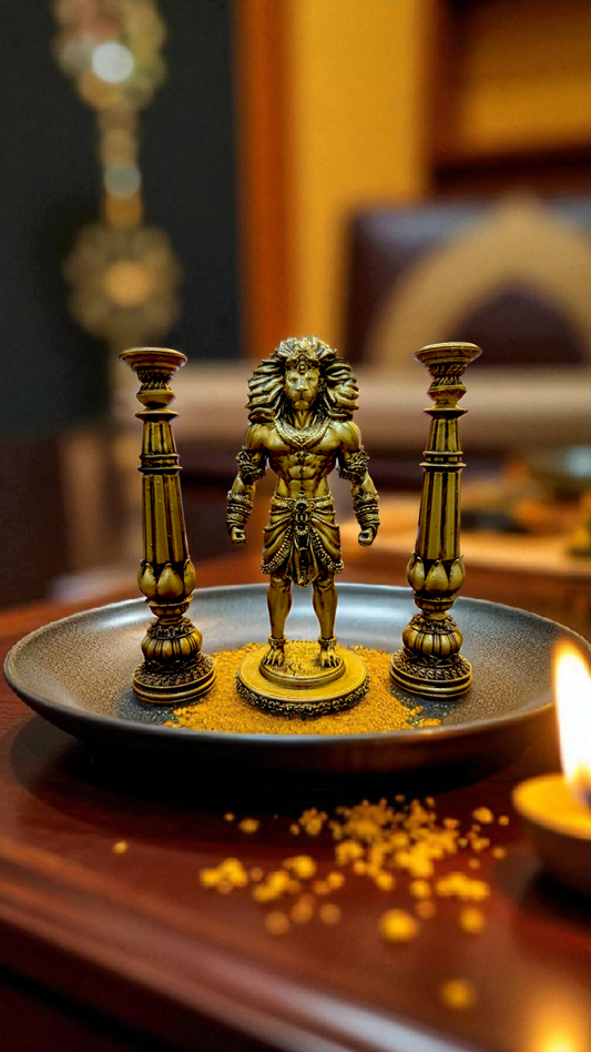Narsingh Avtar - (Narsimha appearing from pillar) - Fabzie - Home Decor Elegance