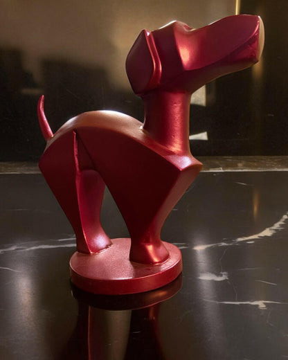 Obedient Dog Statue - Loyal Companion Decor for all dog lovers.