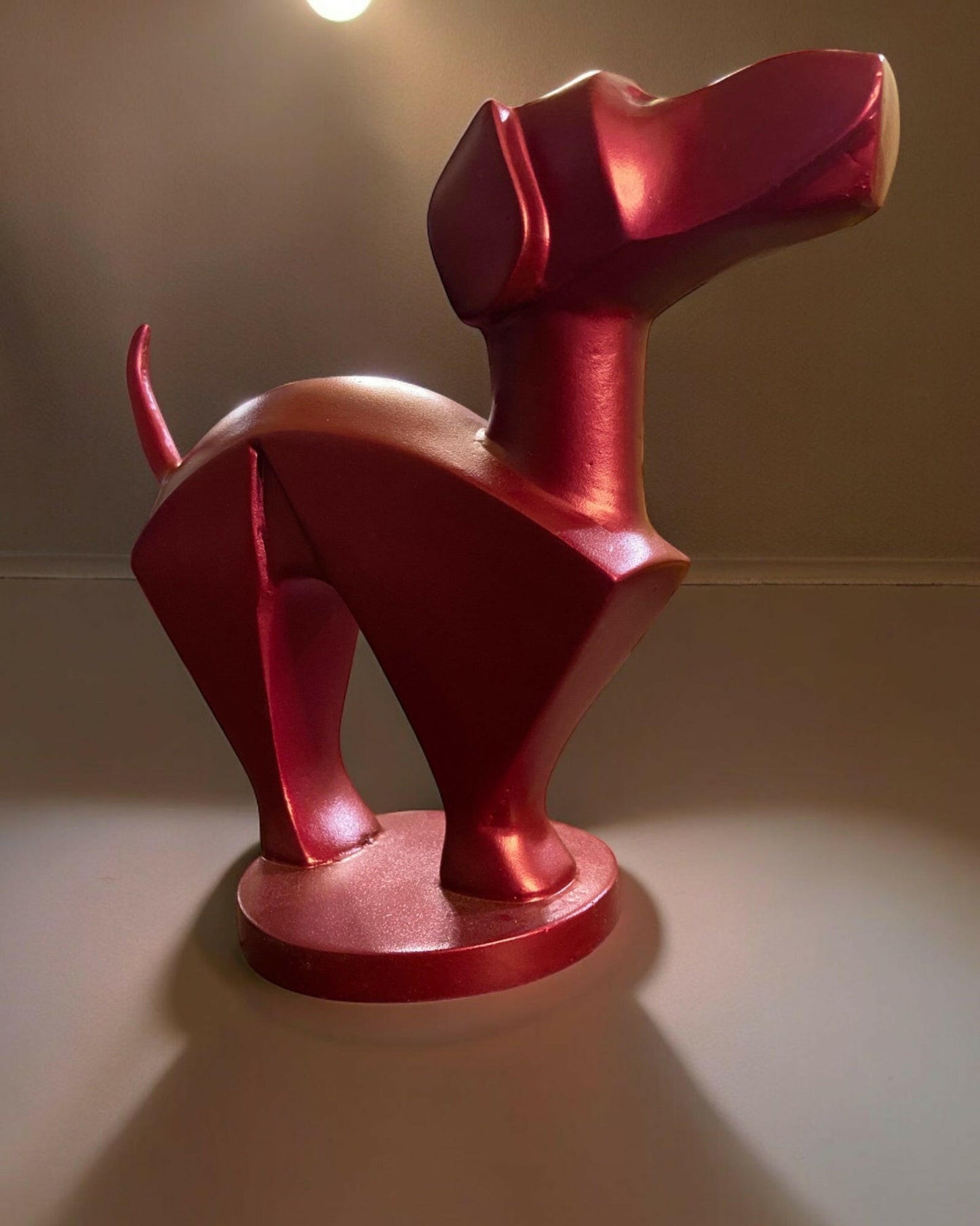 Obedient Dog Statue - Loyal Companion Decor for all dog lovers.