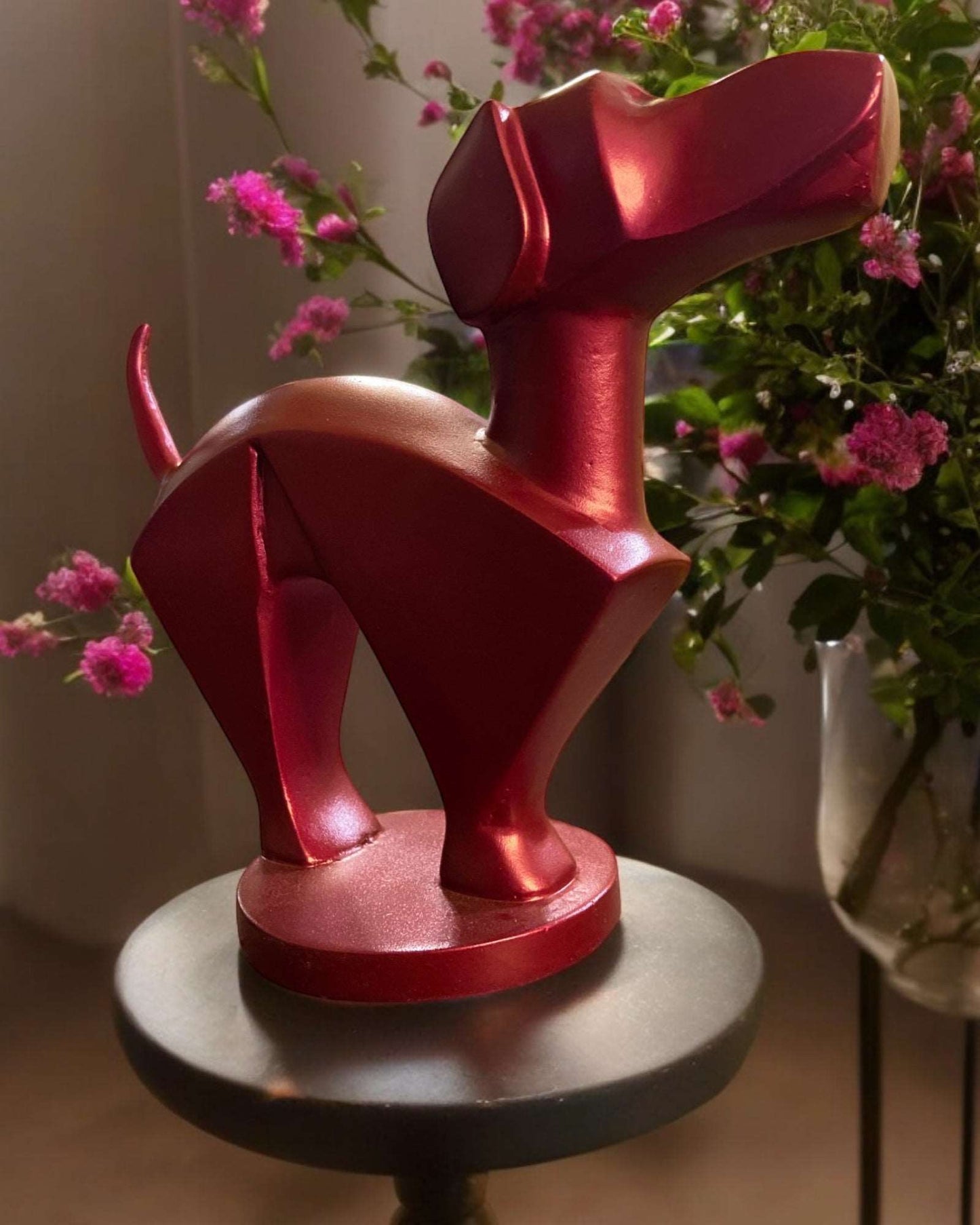 Obedient Dog Statue - Loyal Companion Decor for all dog lovers.