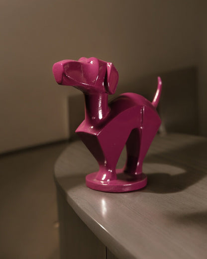 Obedient Dog Statue - Loyal Companion Decor for all dog lovers.